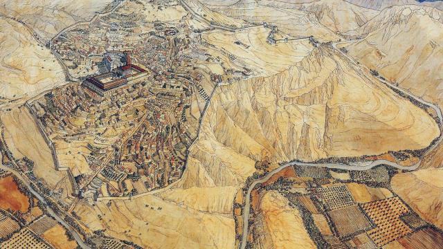 Ilustración idealizada de Bílbilis