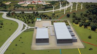 Maqueta de una de las zonas de disponibilidad de AWS en Aragón.