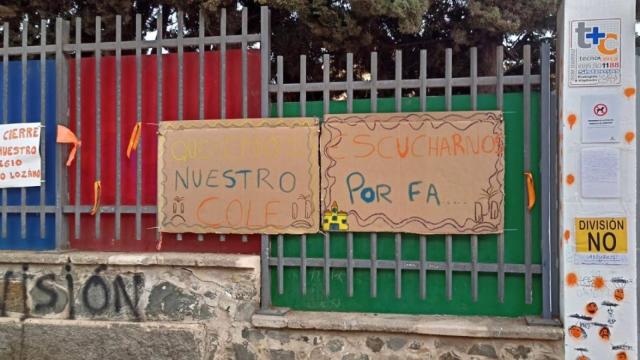 Imagen del Colegio Domingo Lozano de Málaga.