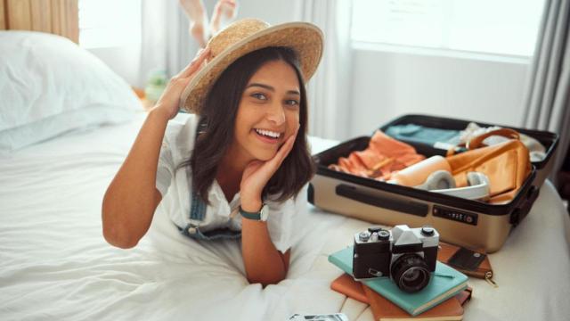 Una joven en Caracas.