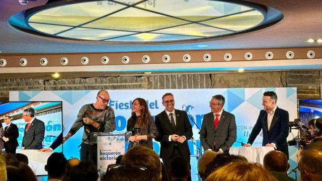 Un momento de la entrega del Boquerón de Plata.