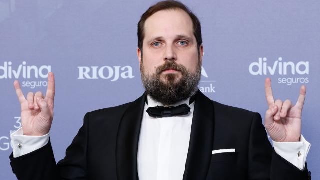 Carlos Vermut, en la última gala de los Premios Goya.