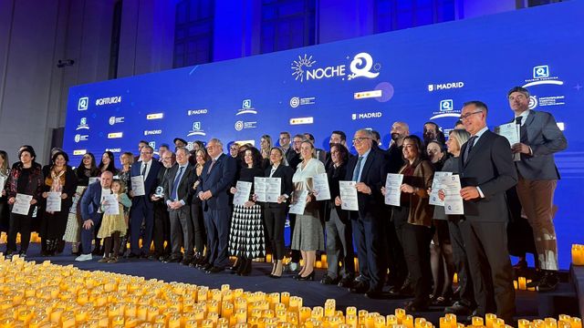 Gala de la Noche Q celebrada en Madrid.