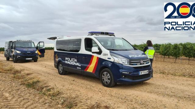 La Policía Nacional en el viñedo