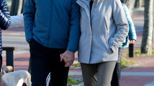 Iñaki Urdangarin y la infanta Cristina, en diciembre de 2015.