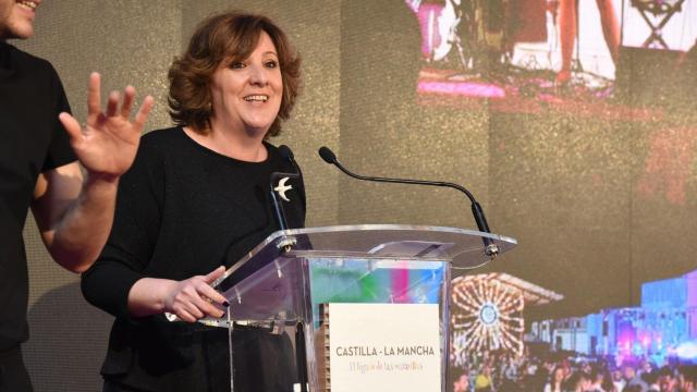 Patricia Franco, consejera de Economía, Empresas y Empleo de Castilla-La Mancha, este viernes en FITUR.