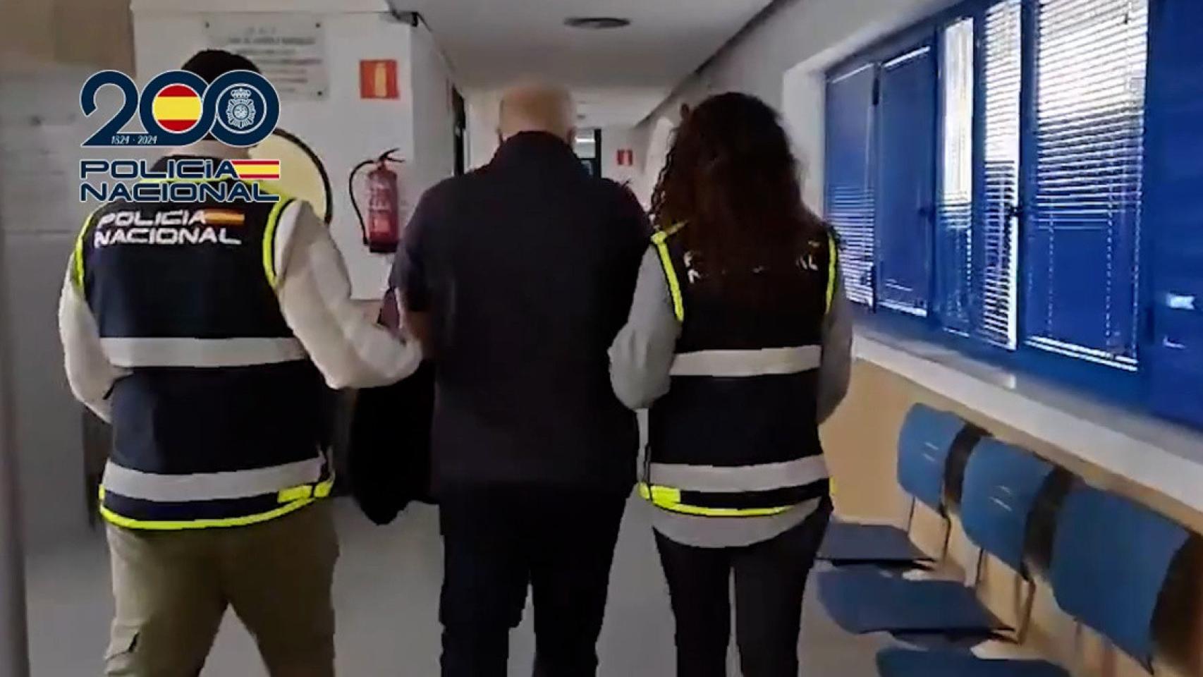 Detención de Karim Bouyakhrichan en Marbella.