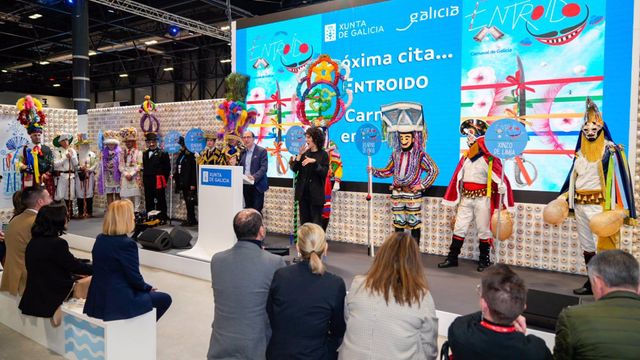 La Xunta presenta en Fitur el primer Entroido tras su declaración BIC como muestra de la Galicia más genuina