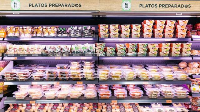 Sección de comida preparada.