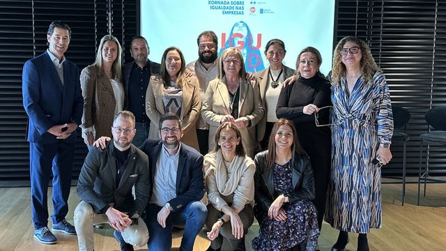 Encuentro de AJE Galicia sobre igualdad en Vigo.