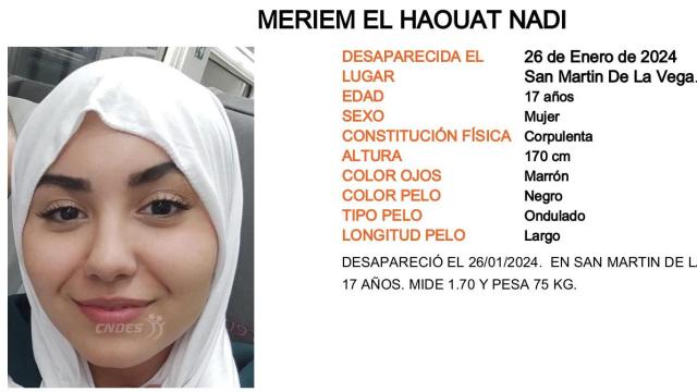 Cartel de Meriem El Haouat Nadi.