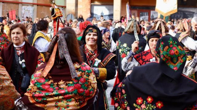 Encuentro Provincial de las Águedas 2024 en Benavente