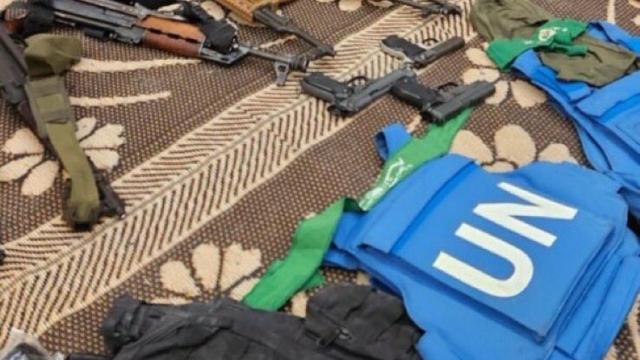 Material incautado a los trabajadores de la citada ONG que colaboraron con Hamás.