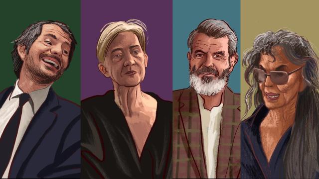 Ernest Urtasun, la infanta Cristina, Lorenzo Caprile y Lita Trujillo.