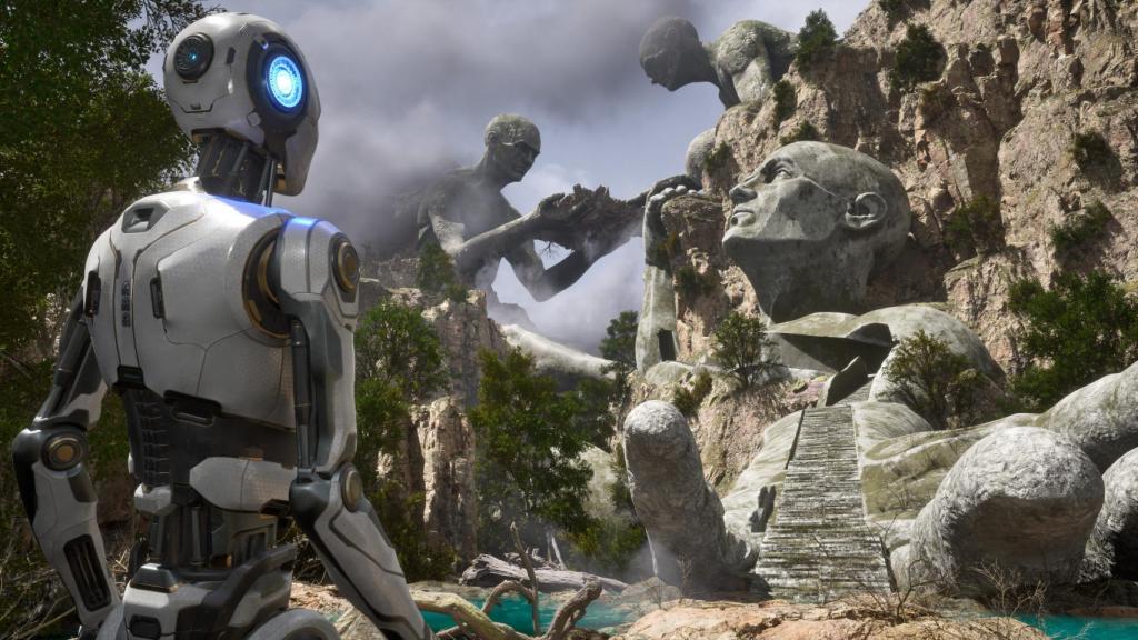 Un momento de 'The Talos Principle II'