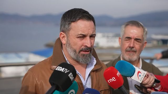 Abascal en el acto de Vigo