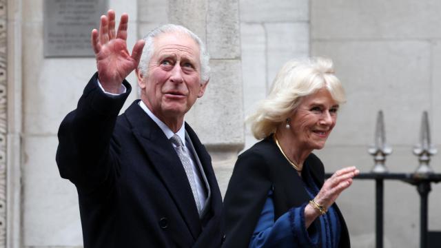 El rey Carlos III, durante un acto en Reino Unido.