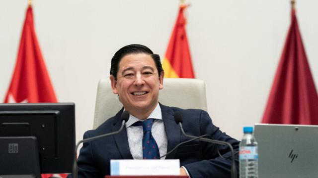 El popular Borja Fanjul, presidente del Pleno del Ayuntamiento de Madrid.