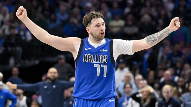Luka Doncic, durante el partido frente a Orlando Magic.