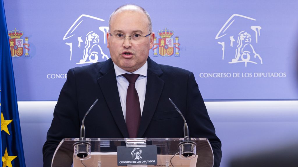Miguel Tellado en el Congreso.