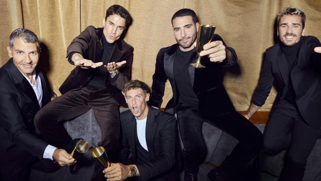 Paco Roncero, Miguel Ángel Silvestre, Álex González, Marcos Llorente y Griezmann estuvieron desde la apertura de Rhudo, hasta que se desvincularon del restaurante hace un año.