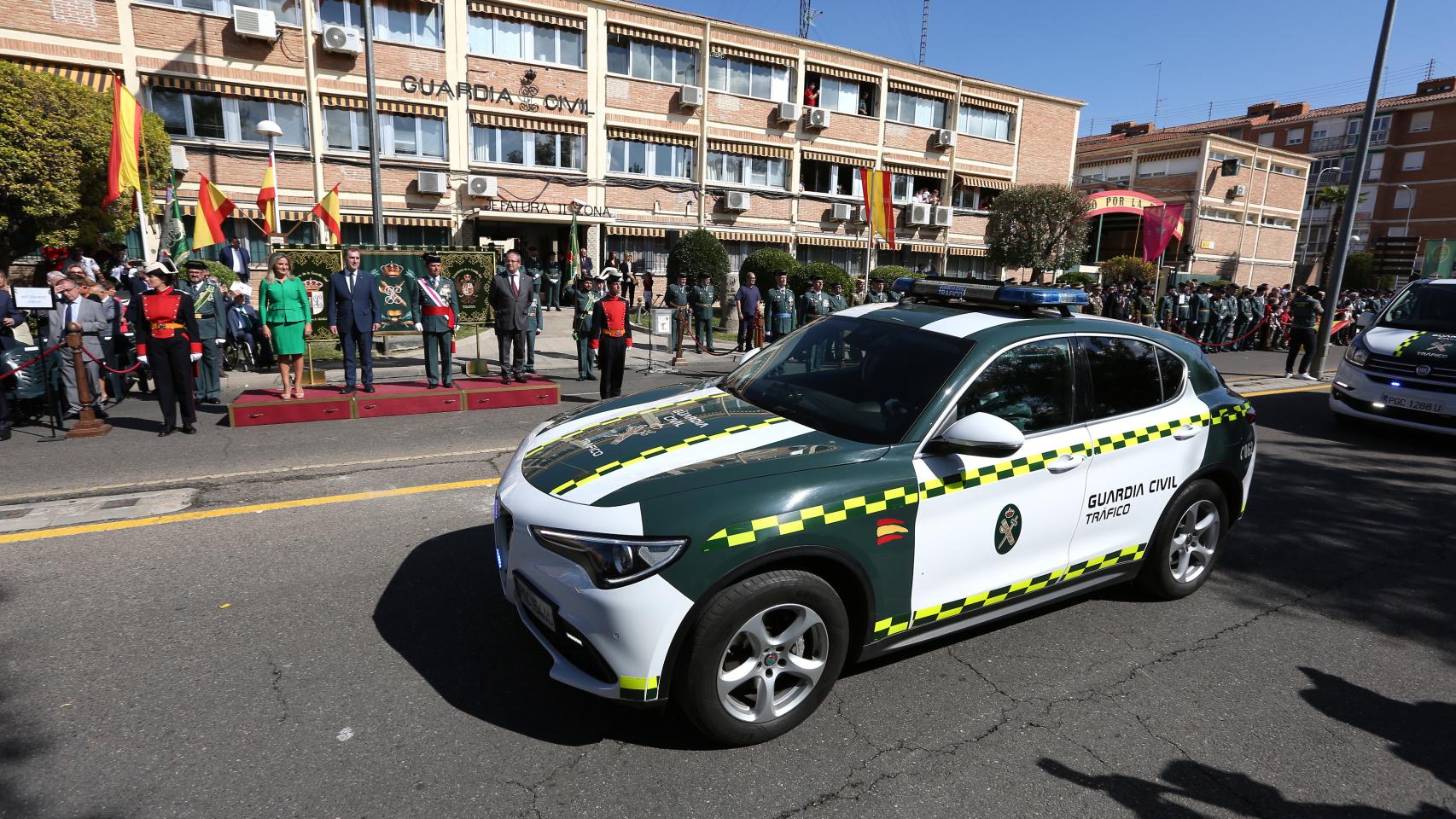 El cuartel actual de la Guardia Civil en Toledo.