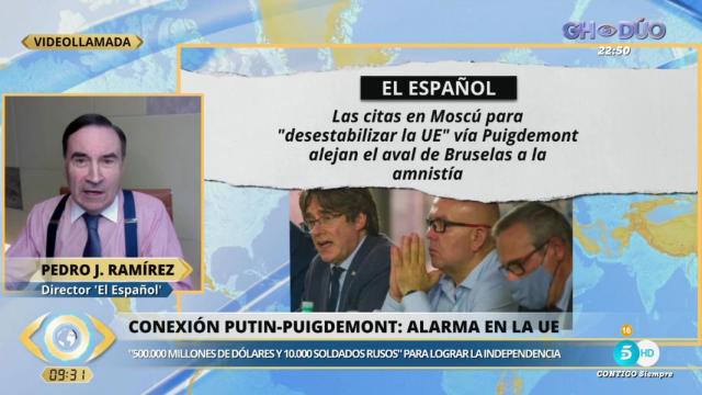 Pedro J. Ramírez este martes en 'La Mirada Crítica'.