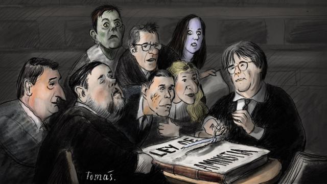 Puigdemont para el reloj de Sánchez: Junts no le aprobará nada hasta que ceda en la amnistía