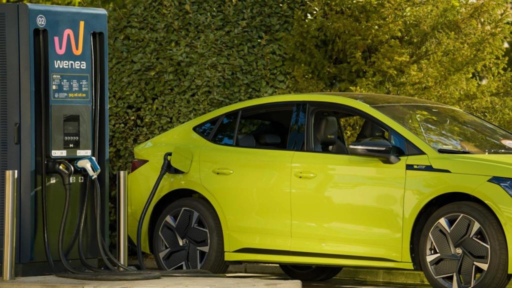 Punto de recarga de Wenea.