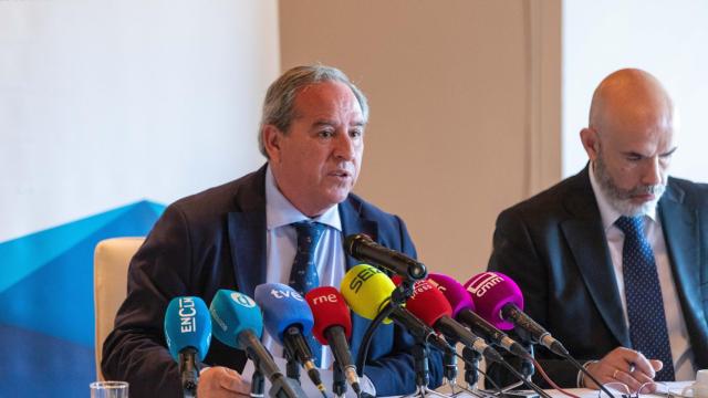 Ángel Nicolás en rueda de prensa. Foto: Javier Longobardo