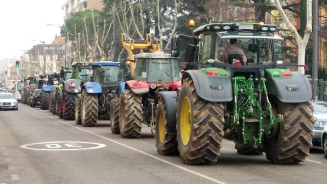 Segundo día de tractorada en Zamora