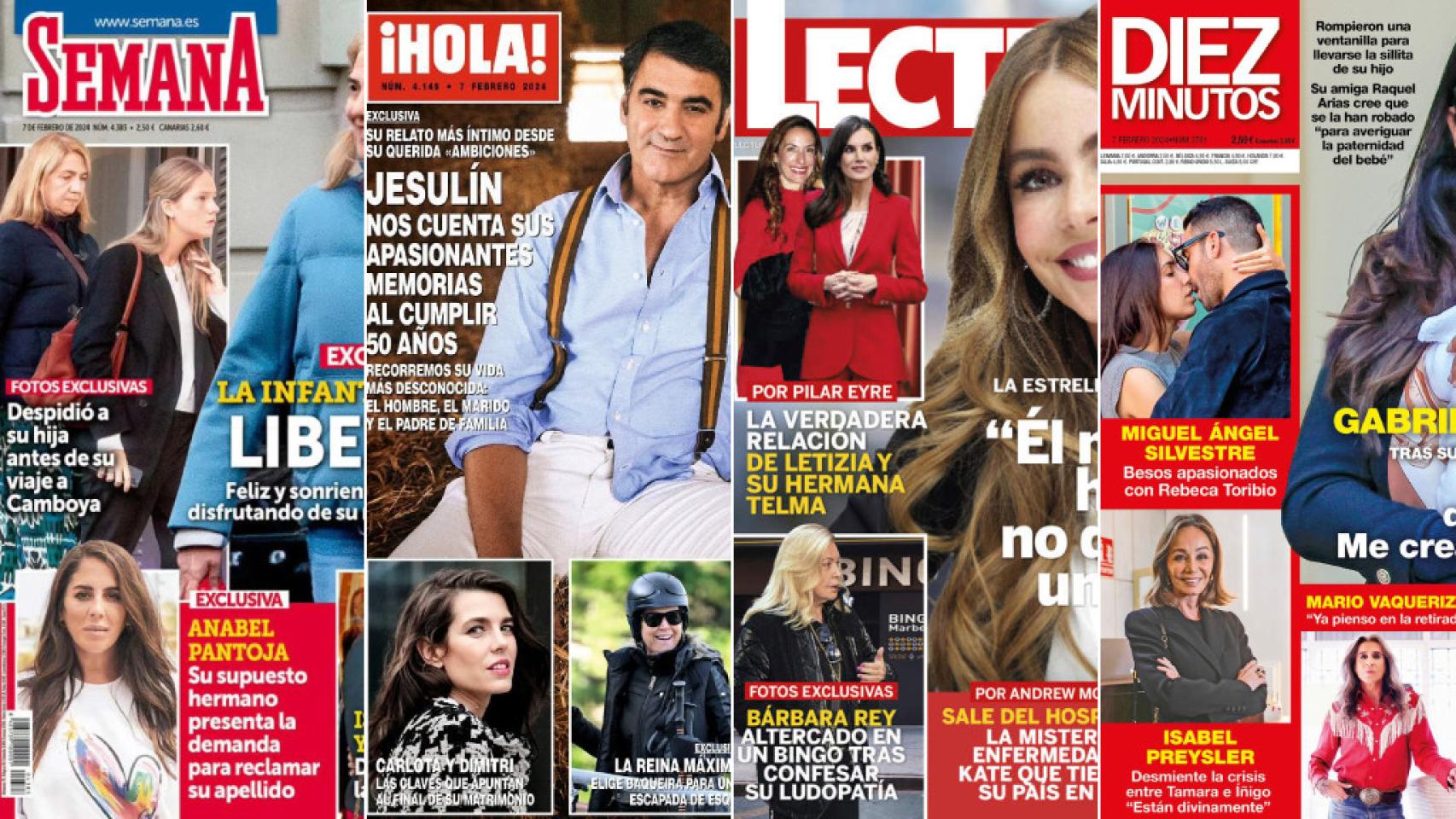 Portadas de revistas.