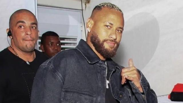 La imagen viral de Neymar en la fiesta de Romario