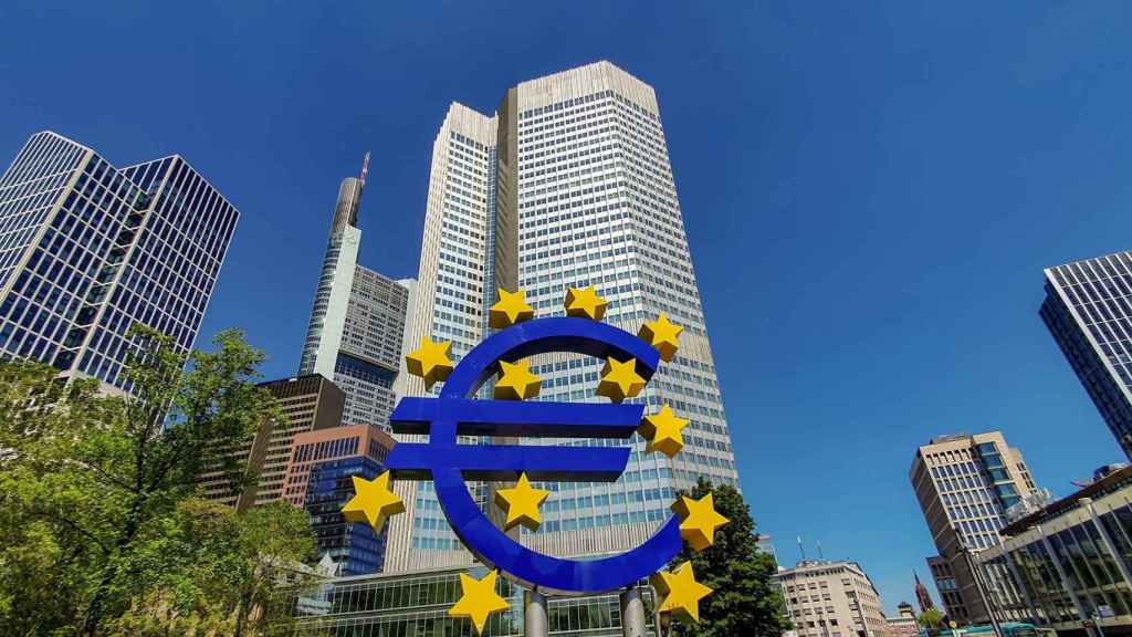 Sede del Banco Central Europeo en Fráncfort, Alemania.