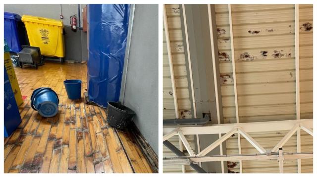 Estado del pabellón de la Malvarrosa antes de iniciarse las obras. EE