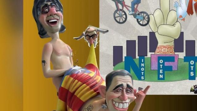 Muñeco de la falla Pedro Cabanes.