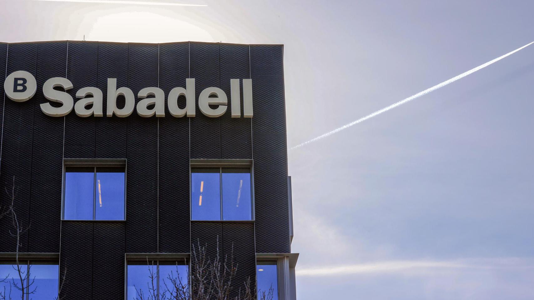 Vista de la sede corporativa de Banco Sabadell.