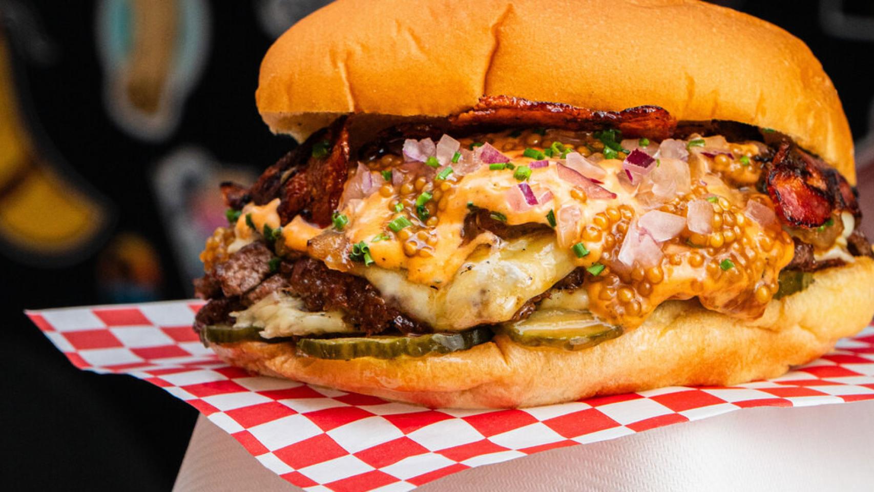 Crack burger de Tur Bar Food Truck (Malpica de Tajo, Toledo)