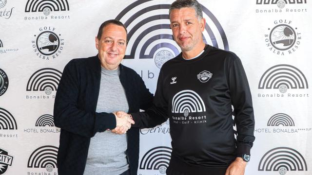 Salvador Martí y Alejandro Sandroni, en la renovación anunciada este jueves.