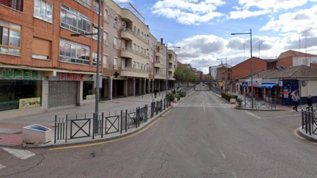 Calle Valladolid en Medina del Campo