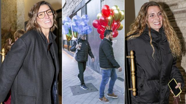 Eugenia y Alejandra Osborne, en el cumpleaños de su hermano Kike.