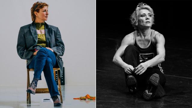 La Ribot y Sol Picó. Fotos: Guillermo Gumel y Erin Bassa