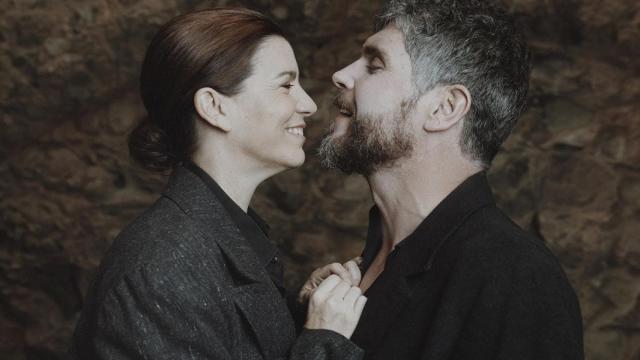 Laia Marull y Ernest Villegas, en un ensayo de 'Macbeth'. Foto: Silvia Poch