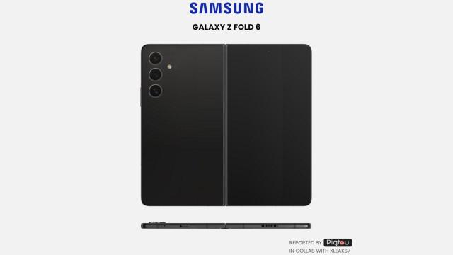 Posible diseño del Samsung Galaxy Z Fold 6