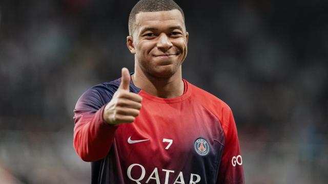 Kylian Mbappé, con el PSG