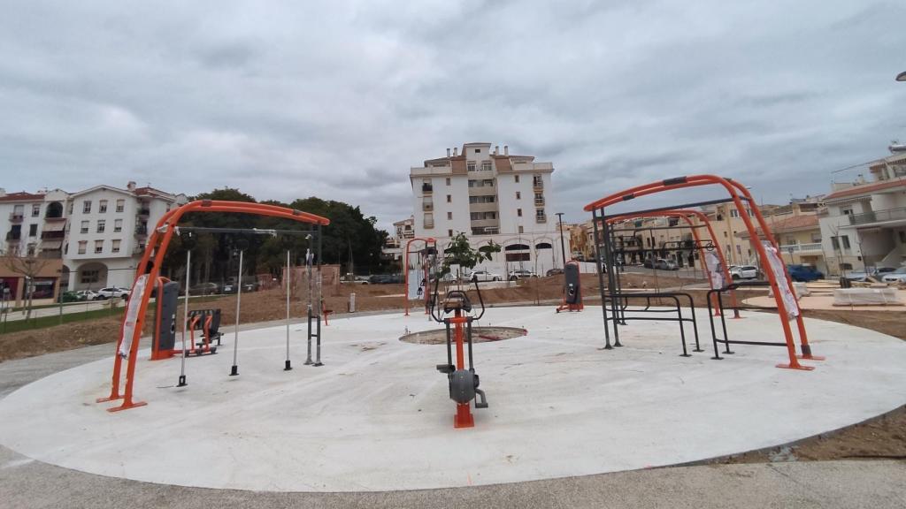Instalaciones para la práctica deportiva al aire libre.