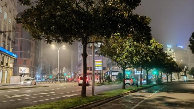 A Coruña, este jueves por la mañana.