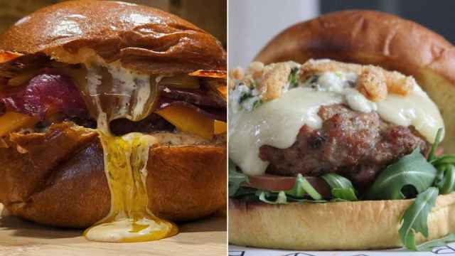 Las hamburguesas de la ciudad de Pontevedra que optan al premio.