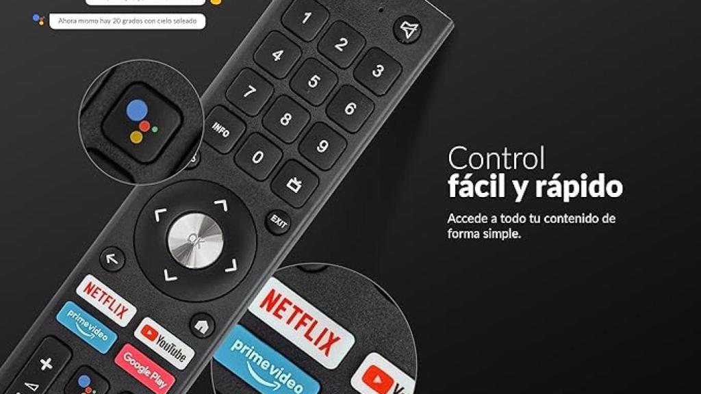 La TD Systems que sorteamos cuenta con control de voz (Hey google)