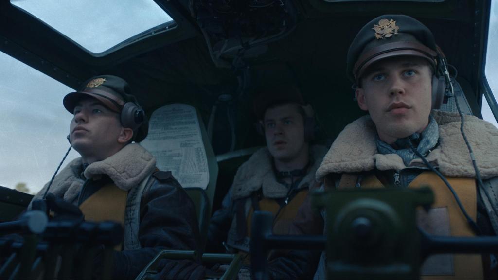 Barry Keoghan y Austin Butler en 'Los amos del aire'